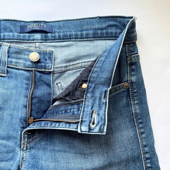 FIDELITY DENIM MEN'S TORINO NEWCASTLE STRAIGHT LEG JEANS - 30 - Picture 5 of 14